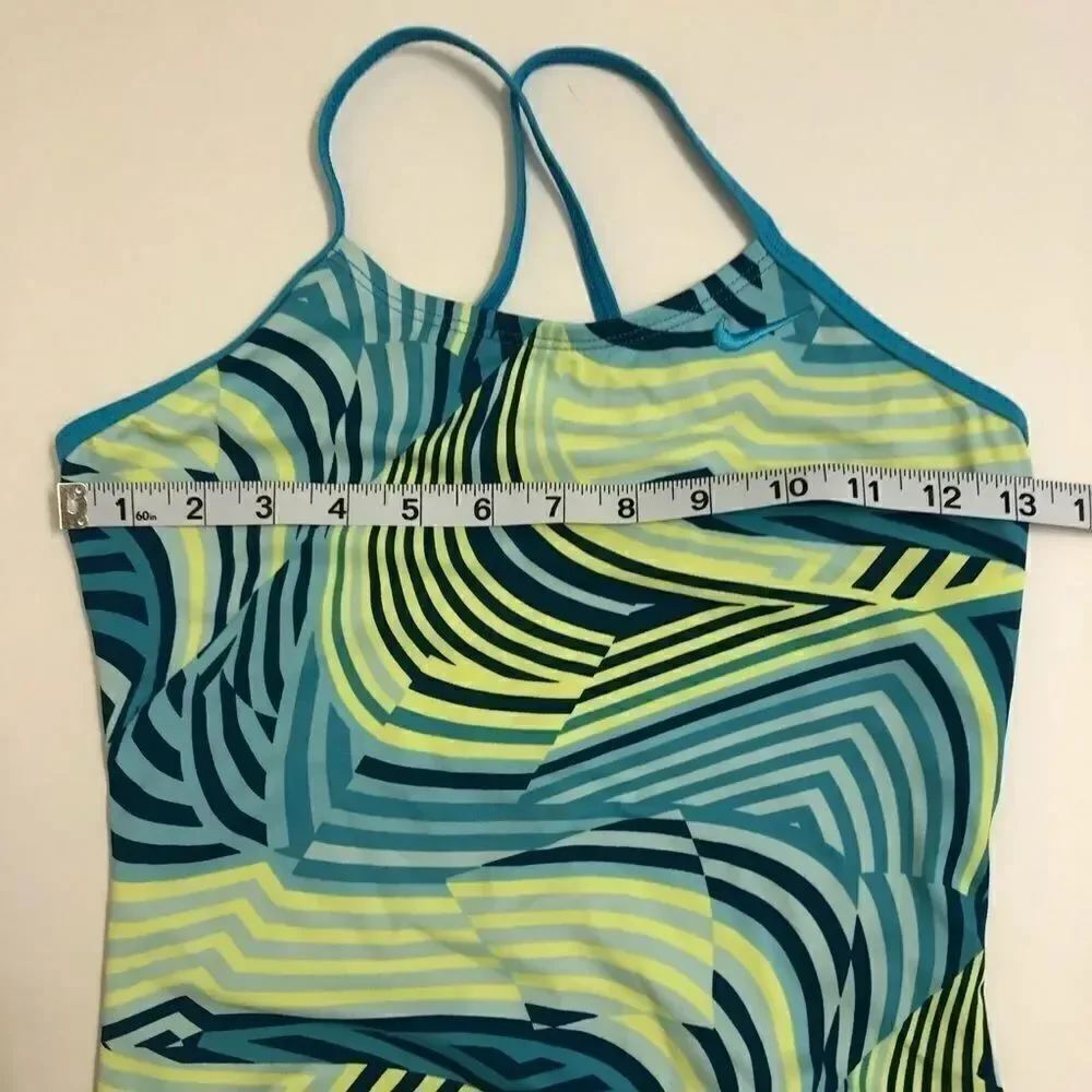 Nike swimsuit girls one piece bathing suit M 10-12